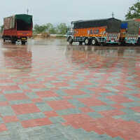 Zig Zag Paver Block - Color: Multi Colour