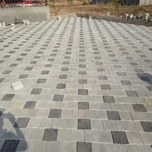 Plain Chequered Paver Tiles