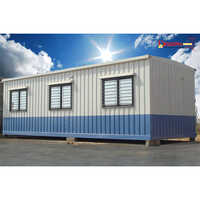 Industrial Portable Site Office Cabin - Color: Blue