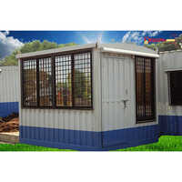 Portable Security Cabin 4*4 - Color: Blue