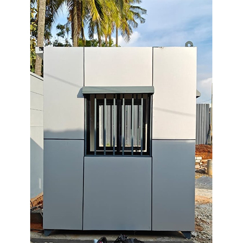 Portable Security Cabin 4*4 - Color: Blue