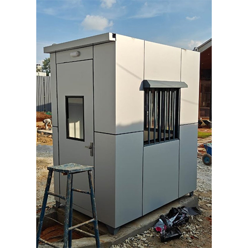 Portable Security Cabin 4*4 - Color: Blue