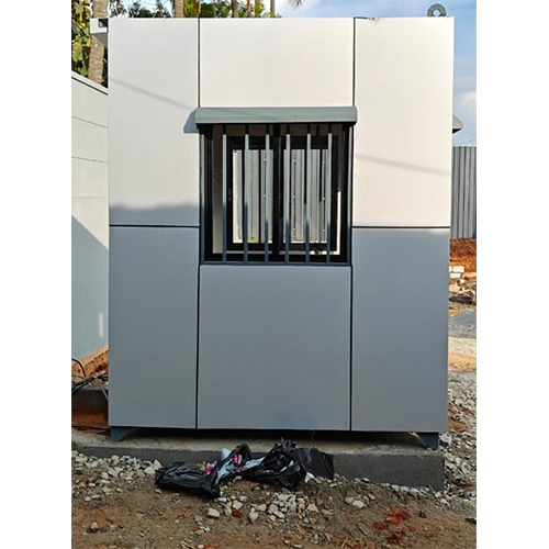 Portable Security Cabin 4*4 - Color: Blue