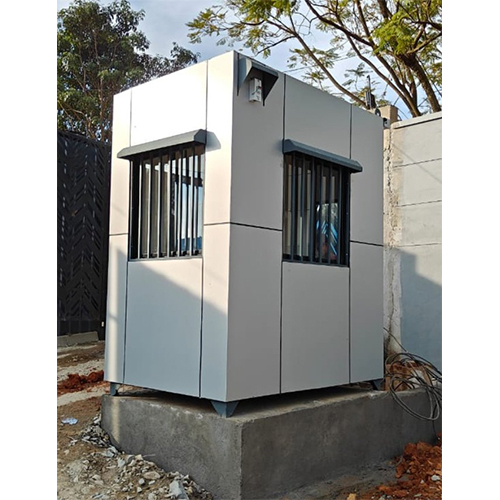 Portable Security Cabin 4*4 - Color: Blue