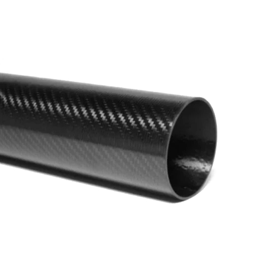 OD 6 ID 4 L 1Mtr Black Carbon FRP Tube