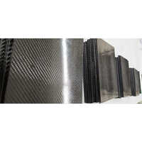1mm Carbon Frp Sheet - Carbon Fabric, 500x250 Mm Size, Black Color, Plain Pattern, Durable For Industrial Use | Reliable Fiber Sheet