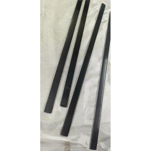 Rectangular Carbon Frp Strip - Color: Black