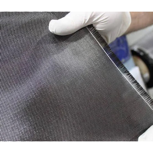 Plain Weave Carbon Frp Fabric - Color: Black