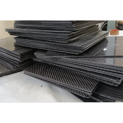 3Mm Carbon Frp Composites Polymer Sheet - Color: Black