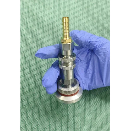 Vac Val With Quick Disconnector - Color: Silver