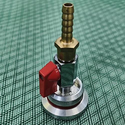 Vav Valve With Vacuum Nipple - Material: Stainless Steel