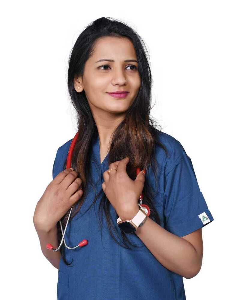 Hospital Scrub Suit Lavish Pc - Color: Blue