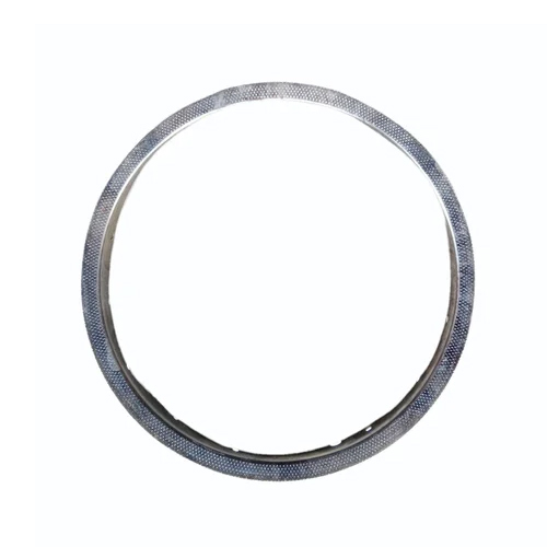 Silver Stainless Steel Round Cycle Rim - Features: Premium Quality