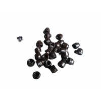 Mild Steel Hub Nut - Color: Silver
