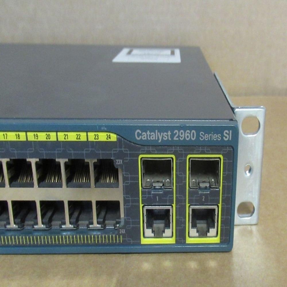 Cisco Switch 2960-24pc-s - Features: High Speed