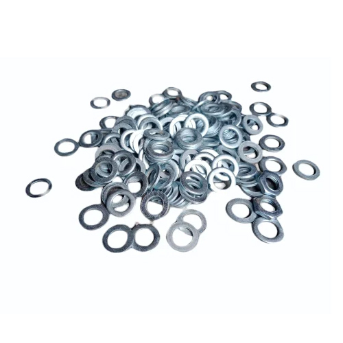 Round Hub Washer - Color: Silver