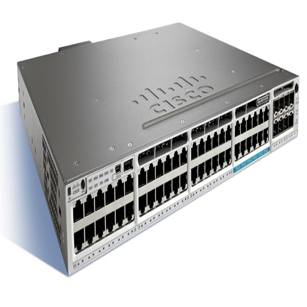 Cisco Ws-c3850-48p Switch - Features: 48 Gigabit Ethernet Poe+ Ports