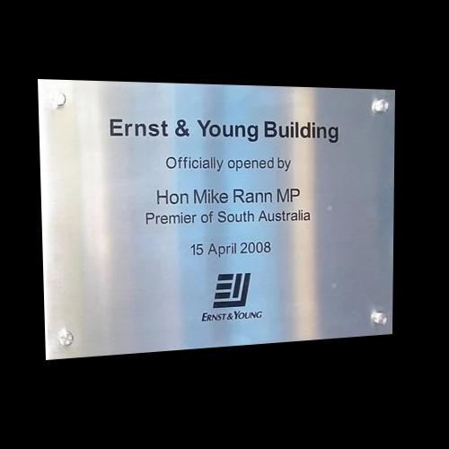 Steel Logo Plate