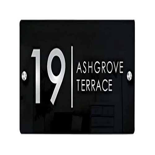 Aluminium Outdoor Name Board Plates