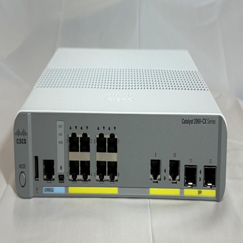 Cisco Switch 2960cx-8tc-l - Features: High Speed