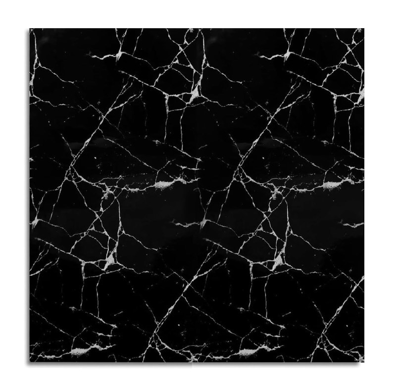 SELF ADHESIVE MARBLE WALL TILE - BLACK