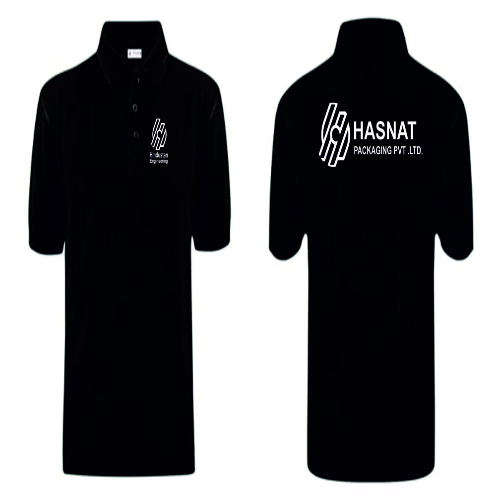 Promotion Collar T-shirt With Customized  Logo Print - Age Group: Adults