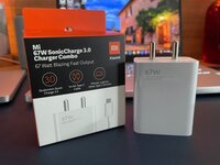 Mi 67w Ultra Fast Type-c Charger With 6 Months Warranty - Color: White