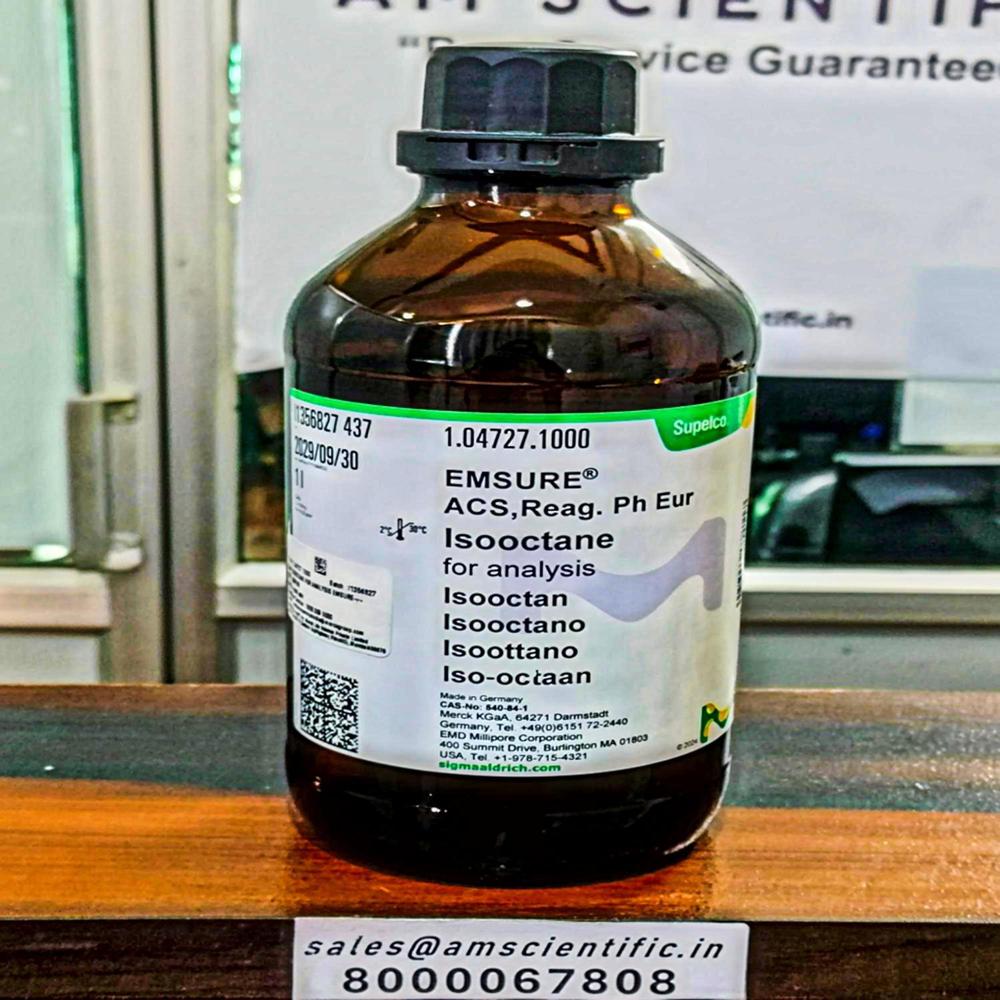 Isooctane For Analysis Emsure Acs, Reag. Ph E - Grade: Laboratory Grade