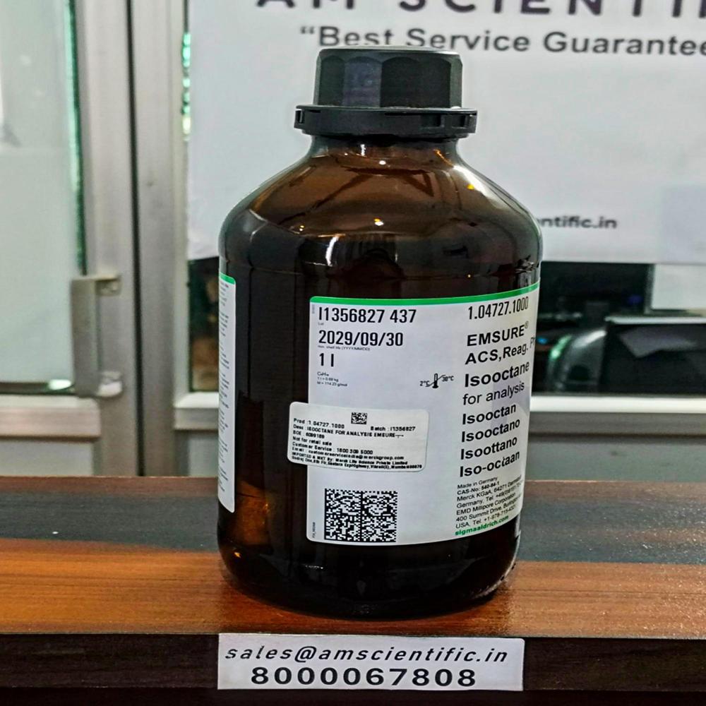 Isooctane For Analysis Emsure Acs, Reag. Ph E - Grade: Laboratory Grade