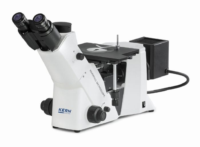 Metallurgical Inverted Microscope - 20x To 400x Magnification, Binocular Observation Head, Durable Die-cast Aluminium Stand, Co-axial Focusing System, Epi-illumination With 12v-50w Halogen Lamp