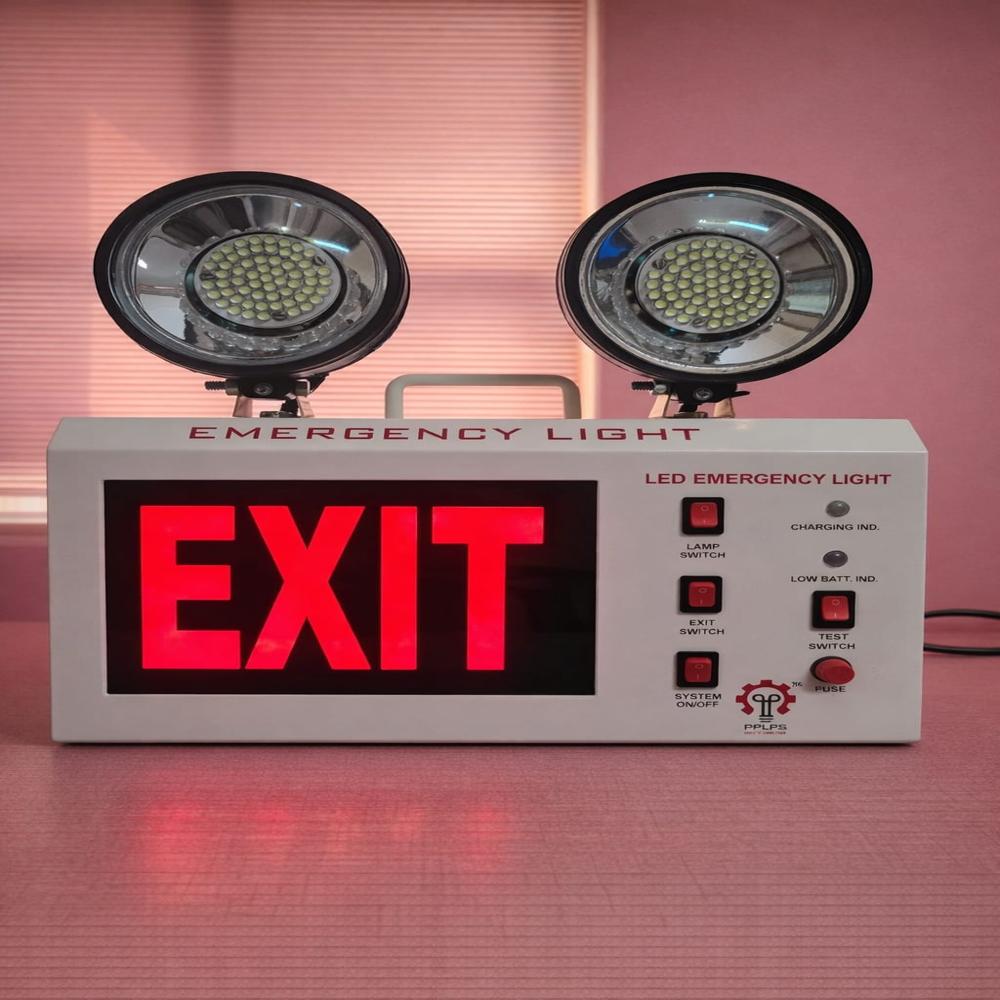 Emergency Exit Light (bis Certified ) - Dimension (l*w*h): 315  X 115  X 330 Millimeter (mm)