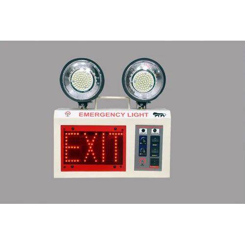 Emergency Exit Light - Charging Voltage: 9 Volt (V)