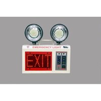 Emergency Exit Light - Charging Voltage: 9 Volt (v)