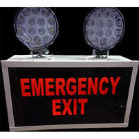 Emergency Exit Light With Led Headlamps