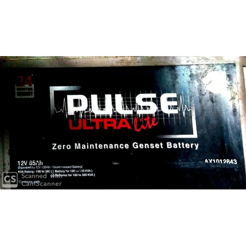 Cummins Genset Battery