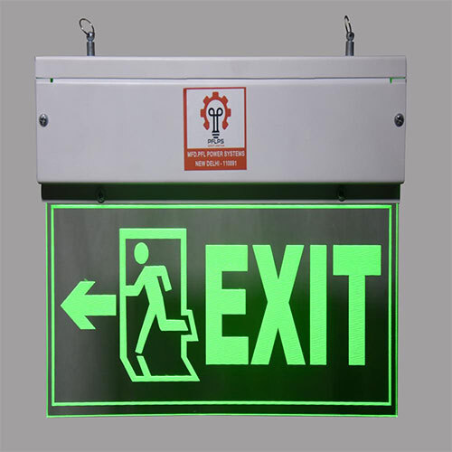Exit Signage - Body Material: Arcylic