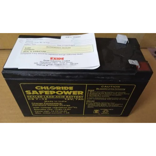 7ah Exide Ups Battery - Feature: Durable