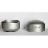 Stainless Steel End Cap - Color: Silver