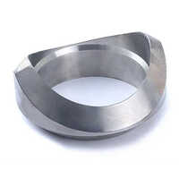 Stainless Steel Weldolet - Round Pipe Fitting, Polished Finish, Silver Color, Welding Connection, Durable For Industrial Applications