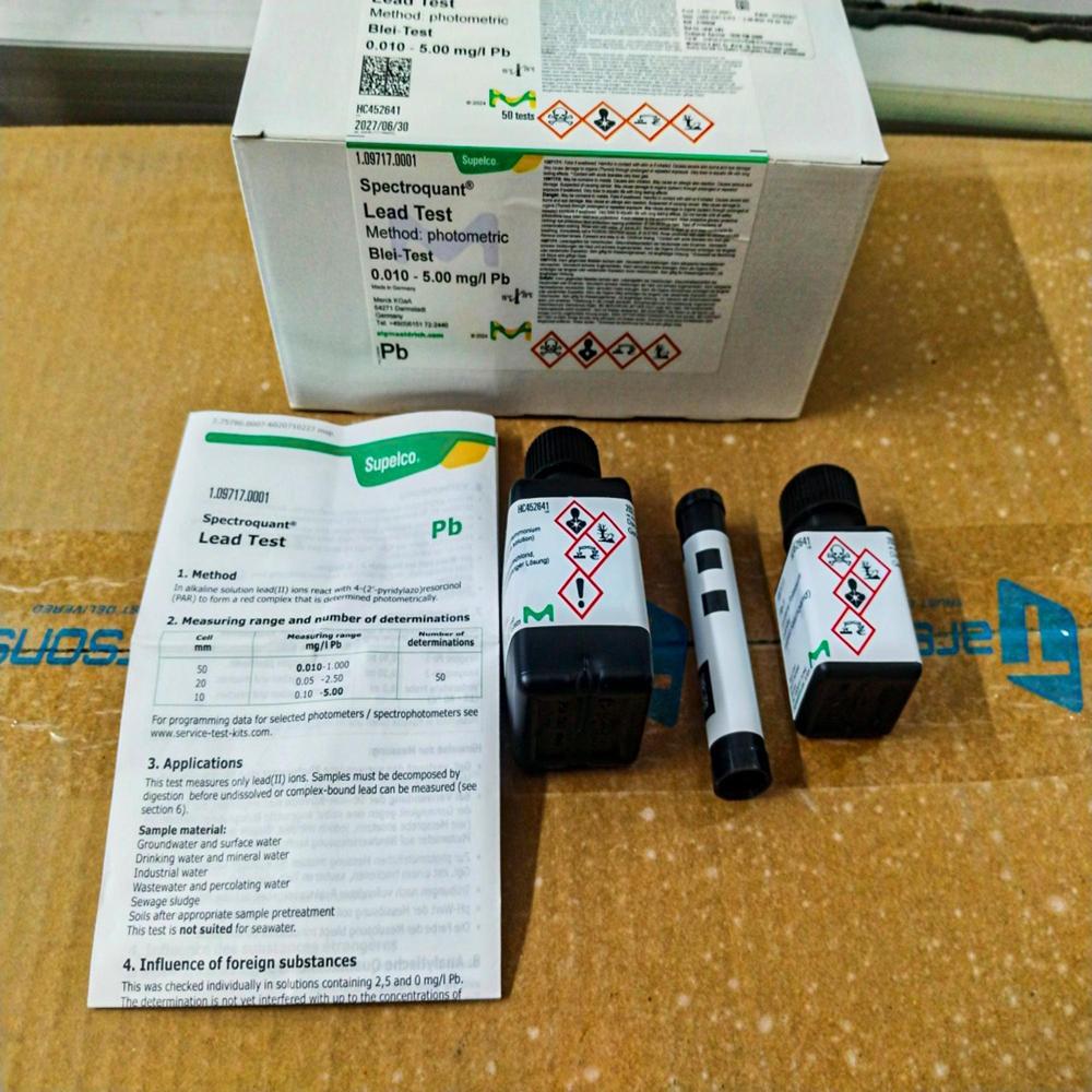 Spectroquant Lead Test Range - Cas No: 38229090