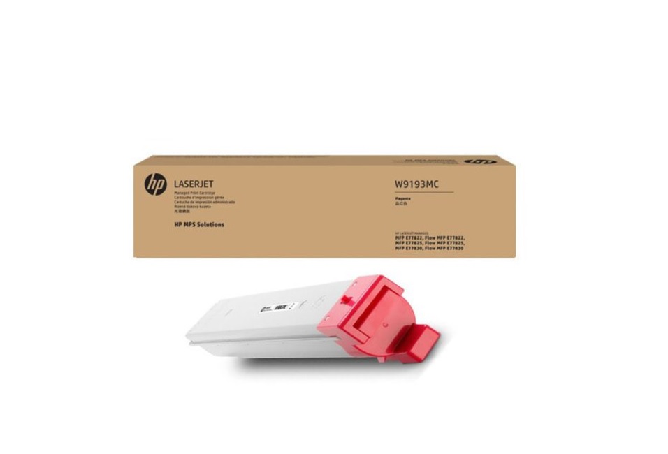 HP W9193MC Magenta Managed Toner Cartridge