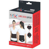 Lumbo Sacro Support - Color: Black