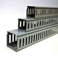 Pvc Channel - Pvc Material, Variable Dimensions, Grey Color | Flame Retardant, Screw & Adhesive Mounting, Ul & Iec Standards