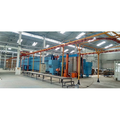 Automatic Powder Coating Plant - 440 Volt (V) Power Consumption, Electric Drive Type, Hmi Control System, Low Energy Consumption, Industrial Use, Warranty Included