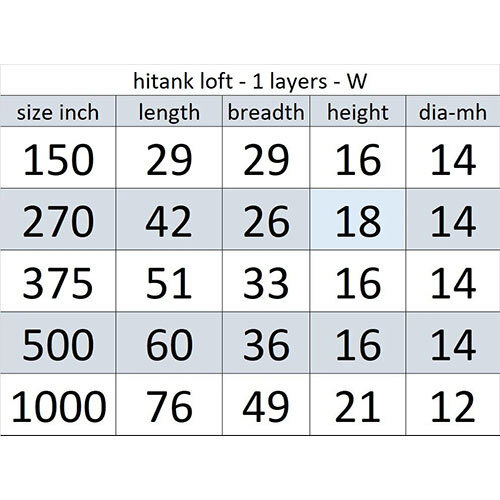 Hitank Loft Tank - Color: White