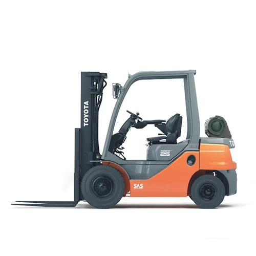 Toyota Forklift - Color: Black