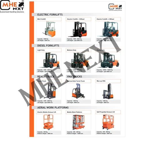 Three Wheel Electric Forklift