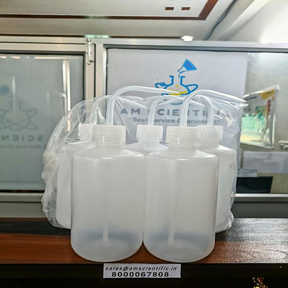 Narrow Mouth Wash Bottle Ldpe With Pp Closure A - Color: White