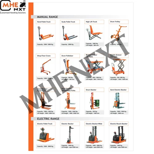 Electric Stacker Walk Behind - Attributes: Strong