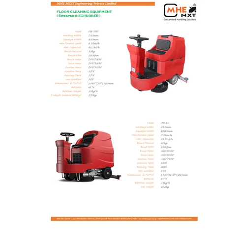 Ride On Sweeper Machine - Color: Blue
